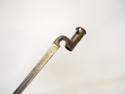 Lot Flintlock volunteer Brown Bess musket by...