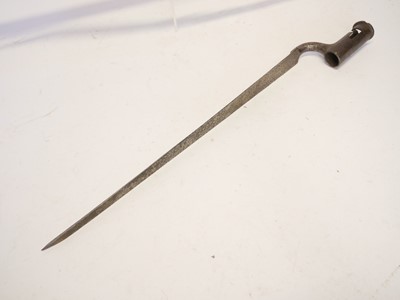 Lot Flintlock volunteer Brown Bess musket by...