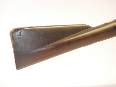 Lot Flintlock volunteer Brown Bess musket by...