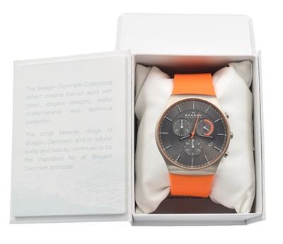 Lot 19 - A gentleman's Skagen watch