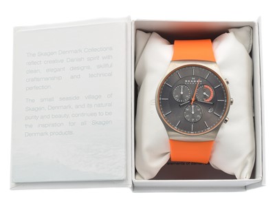 Lot 19 - A gentleman's Skagen watch