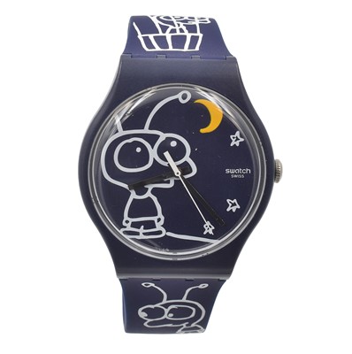 Lot 138 - A Swatch limited edition Moby 'Little Idiot' watch