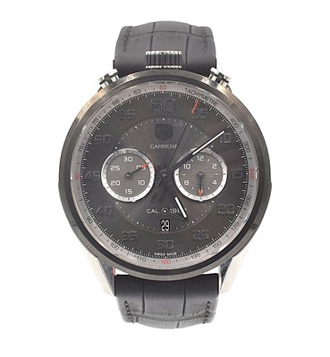 Lot 61 - A Tag Heuer Carrera Cal 1887 Chronograph wristwatch