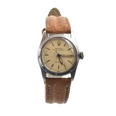 Lot A Rolex Oyster Speedking 4220 wristwatch