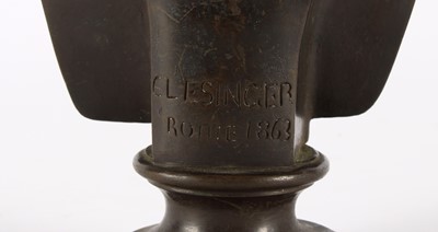Lot A Late 19th/Early 20th Century Bronzed Bust After Jean-Baptiste Auguste Clesinger