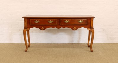 Lot A Good Quality Reproduction Dresser Base or Sideboard in the Irish Georgian Taste
