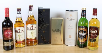 Lot 47 - 8 bottles mixed Lot Fine Whisky
