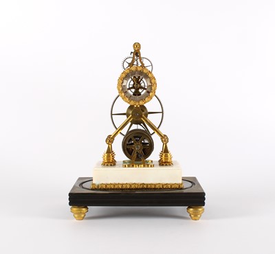 Lot 156 - A Fine Regency Skeleton Table Clock