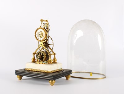 Lot 156 - A Fine Regency Skeleton Table Clock
