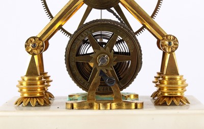 Lot 156 - A Fine Regency Skeleton Table Clock