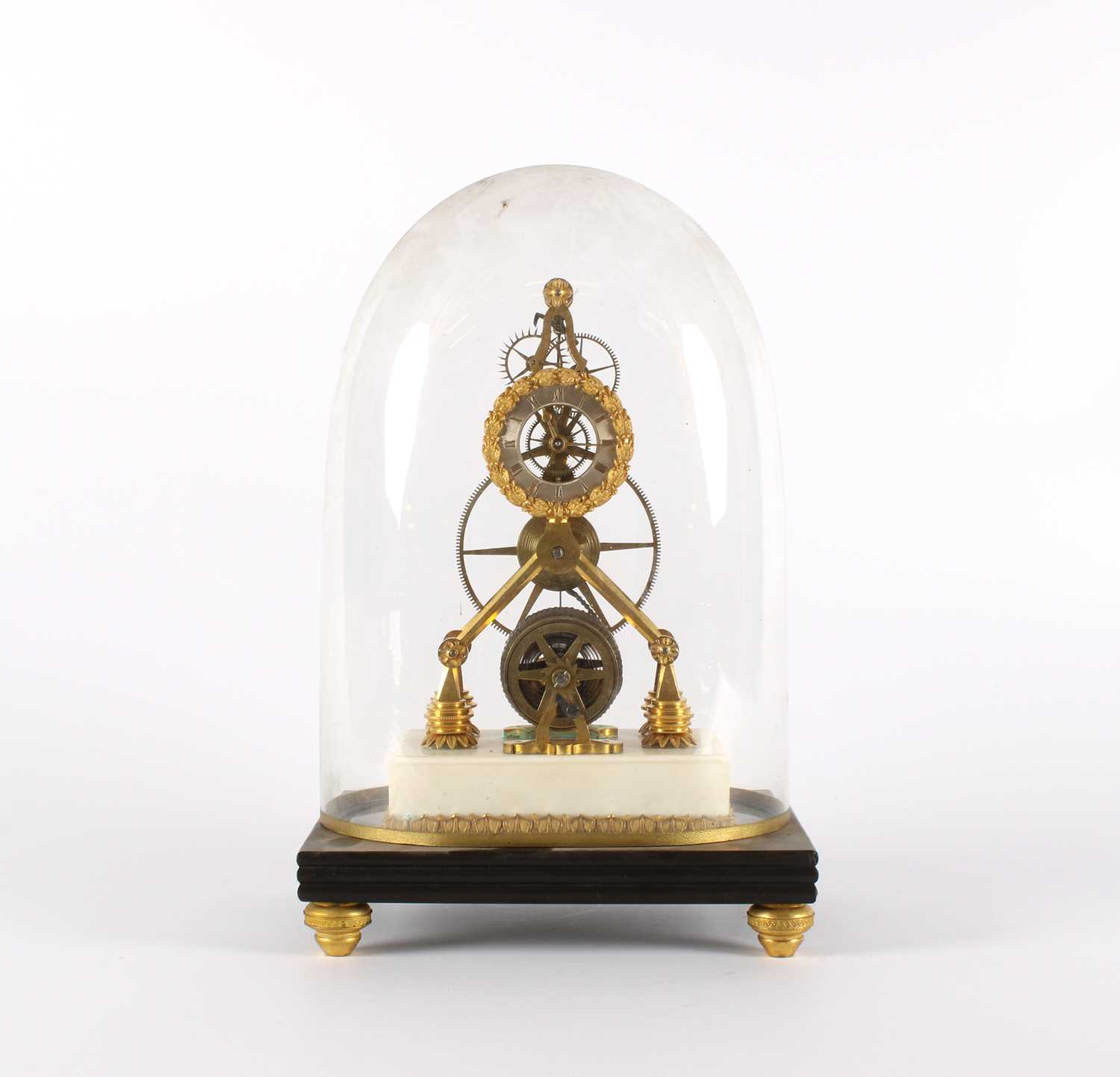 Lot 156 - A Fine Regency Skeleton Table Clock