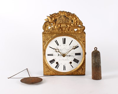 Lot A 19th Century French Wall Clock