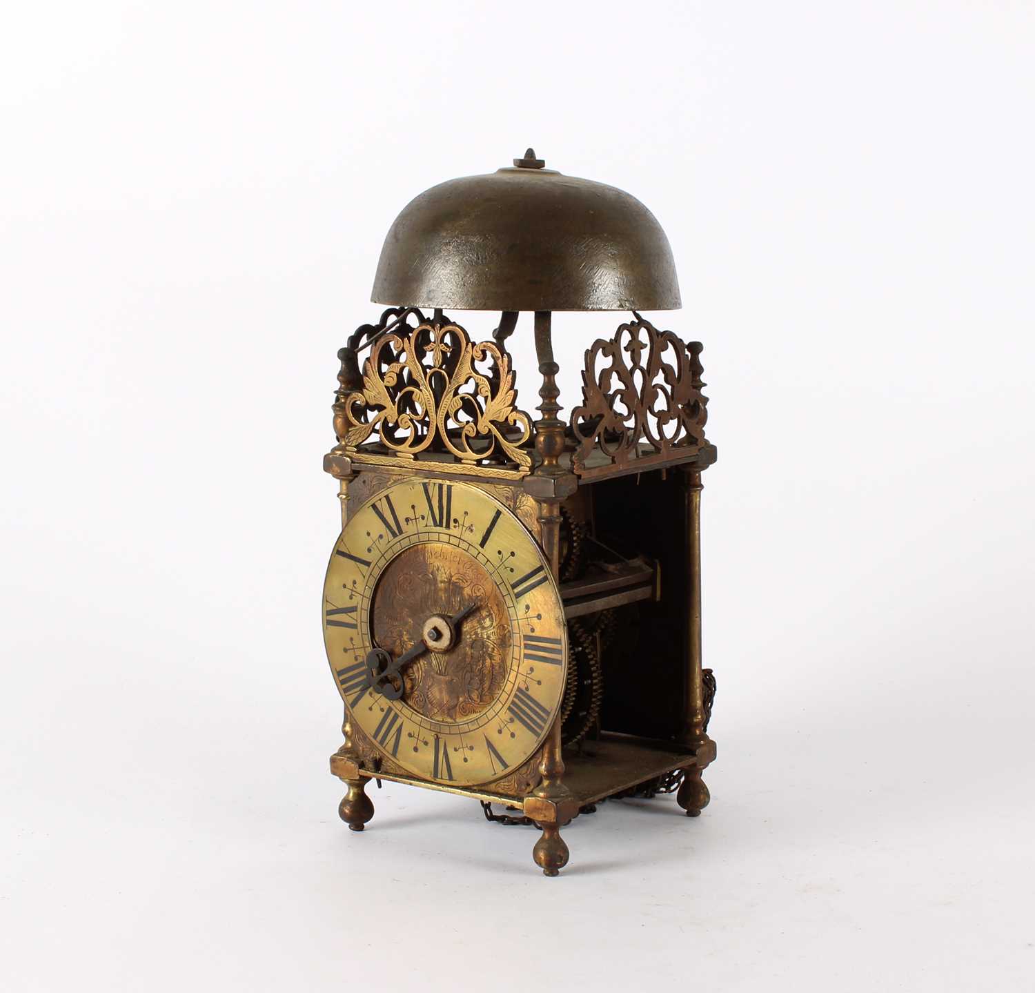 Lot 164 - A 17th/18th Century and Later Lantern Clock