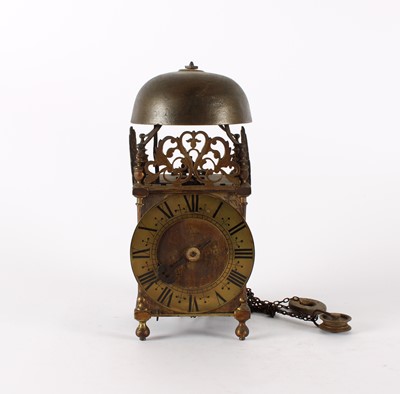 Lot 164 - A 17th/18th Century and Later Lantern Clock