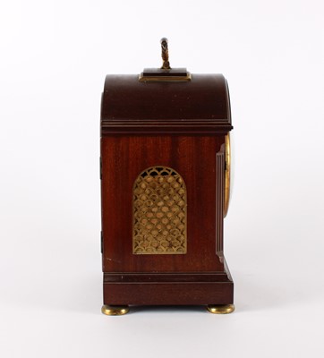 Lot 166 - A Good Early 20th Century Mahogany Bracket Clock in the Regency Style