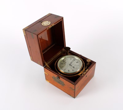 Lot A Late 19th/Early 20th Century "Hezzanith" Marine Chronometer