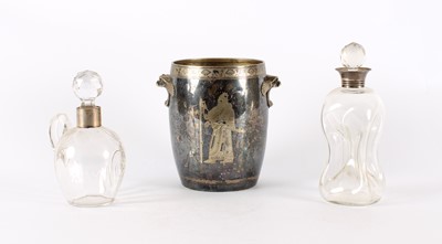 Lot A Victorian Silver Plated Neoclassical Revival Ice Bucket or Bottle Cooler
