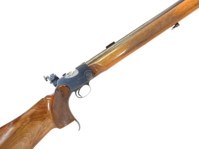 Lot BSA International .22lr Martini action target...