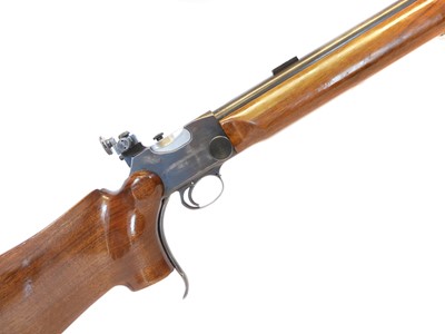 Lot BSA International .22lr Martini action target...