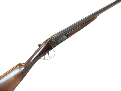 Lot AYA 12 bore side by side shotgun, serial...