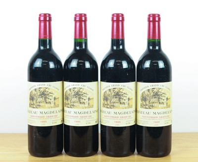 Lot 4 bottles Chateau Magdeleine Grand Cru Classe St Emilion