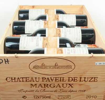 Lot 43 - 12 bottles in OWC Chateau Paveil de Luze Cru Bourgeois Exceptionnel Margaux 2010
