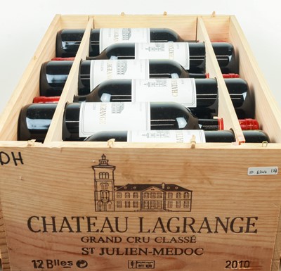 Lot 12 bottles in OWC Chateau Lagrange Grand Cru Classe St Julien 2010