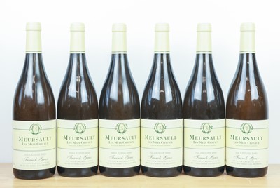 Lot 90 - 6 bottles Meursault ‘Les Meix Chavaux’ Domaine Franck Grux 2000