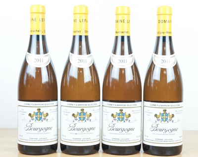 Lot 95 - 4 bottles Bourgogne Blanc Domaine Leflaive 2011