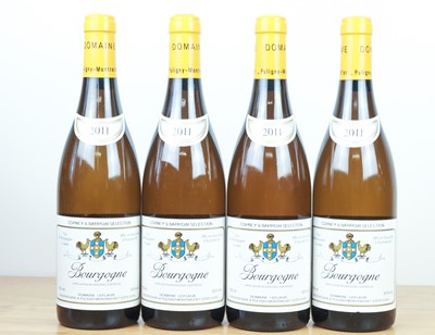 Lot 96 - 4 bottles Bourgogne Blanc Domaine Leflaive 2011