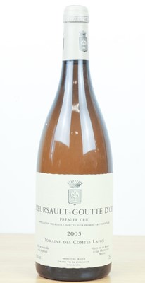 Lot 103 - 1 bottle Meursault Premier Cru ‘Goutte d’Or’ Domaine des Comtes Lafon 2005