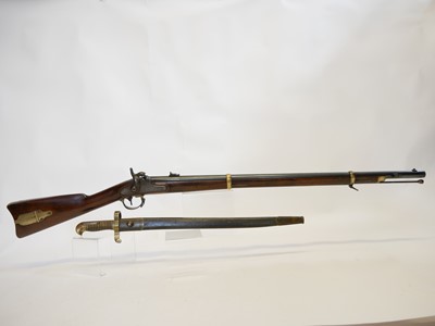 Lot Remington 1863 Zouave .58 calibre percussion...