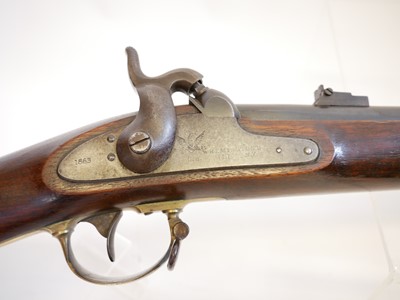 Lot Remington 1863 Zouave .58 calibre percussion...