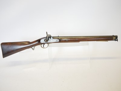 Lot Percussion .650 Yeomanry carbine, with 20 inch...