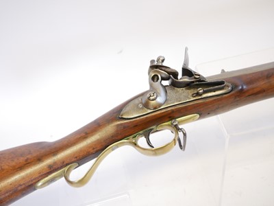 Lot East India Company .750 flintlock short musket...