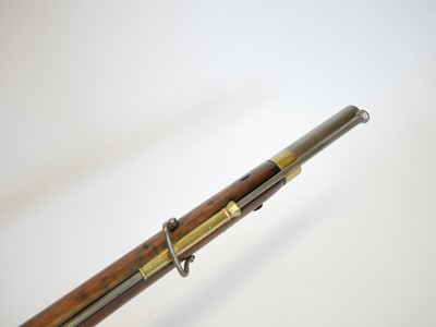 Lot East India Company .750 flintlock short musket...