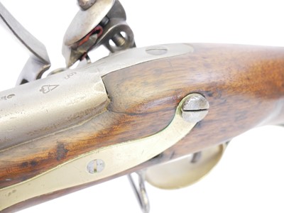 Lot East India Company .750 flintlock short musket...