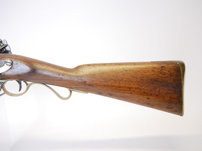 Lot East India Company .750 flintlock short musket...