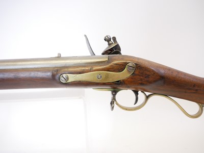Lot East India Company .750 flintlock short musket...