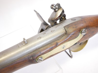 Lot East India Company .750 flintlock short musket...