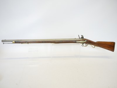 Lot East India Company .750 flintlock short musket...