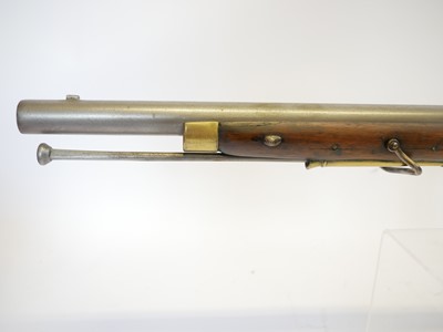 Lot East India Company .750 flintlock short musket...