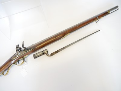 Lot East India Company .750 flintlock short musket...