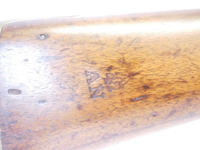 Lot East India Company .750 flintlock short musket...