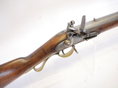 Lot East India Company .750 flintlock short musket...