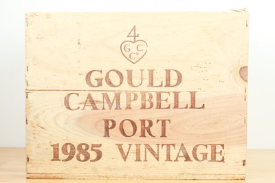 Lot 122 - 12 bottles in OWC Gould Campbell Vintage Port 1985