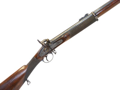 Lot G.H Daw .577 percussion muzzle loading two...