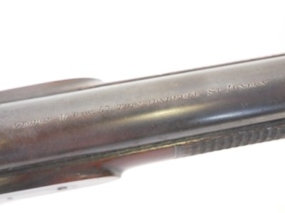 Lot G.H Daw .577 percussion muzzle loading two...
