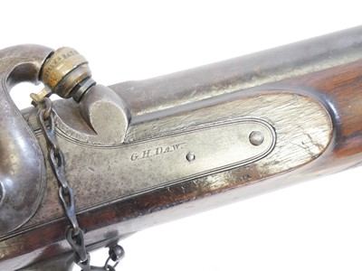 Lot G.H Daw .577 percussion muzzle loading two...