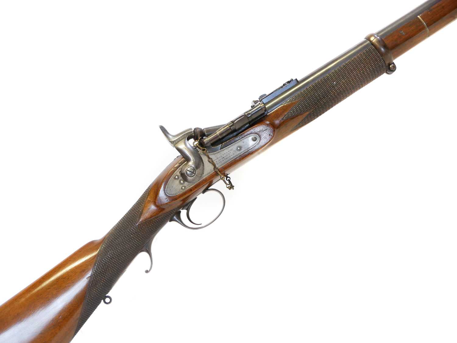 Lot Thomas Turner .577 Snider rifle, 25inch barrel...